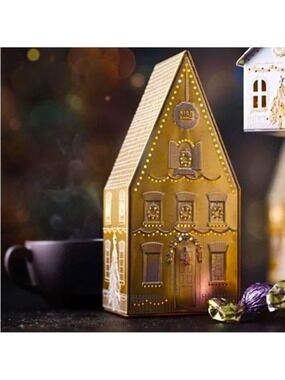 M&S Luxury Gold Tea Light Up Tin 4.4oz Target Mark Spenser